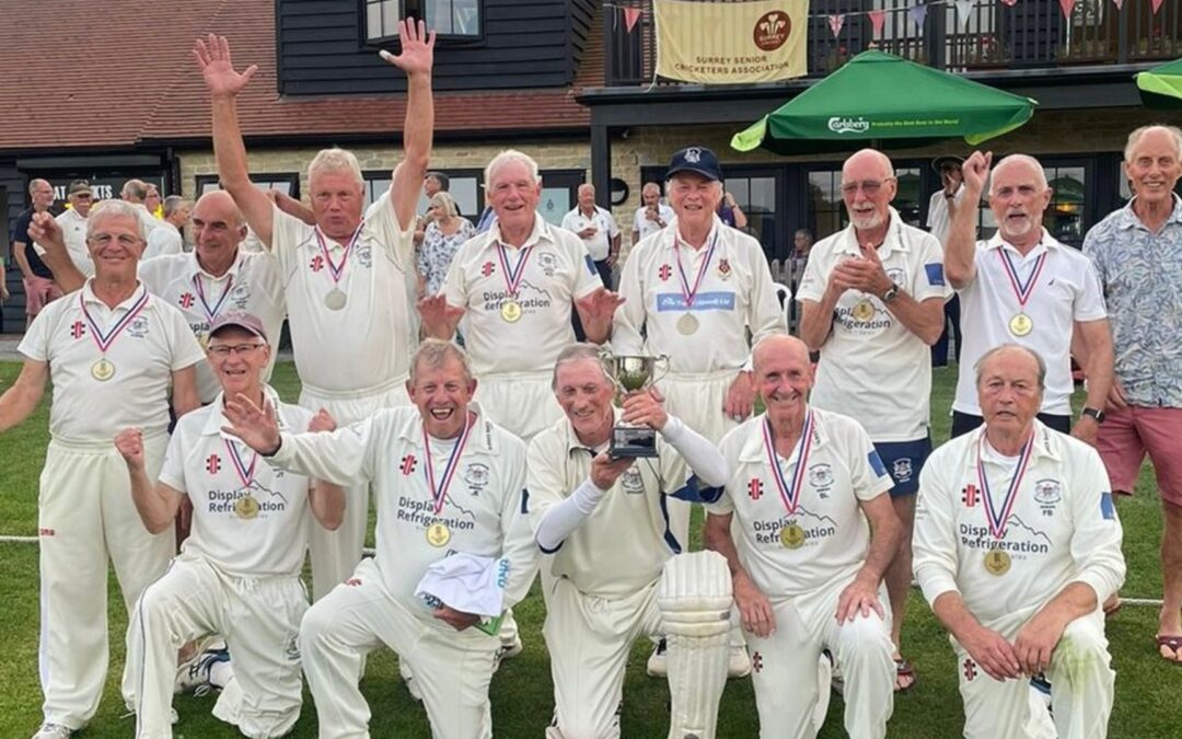 National championship glory for Gloucestershire O70s!