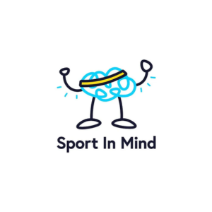 Sport in Mind logo, mental health charity using sport and physical activity for wellbeing