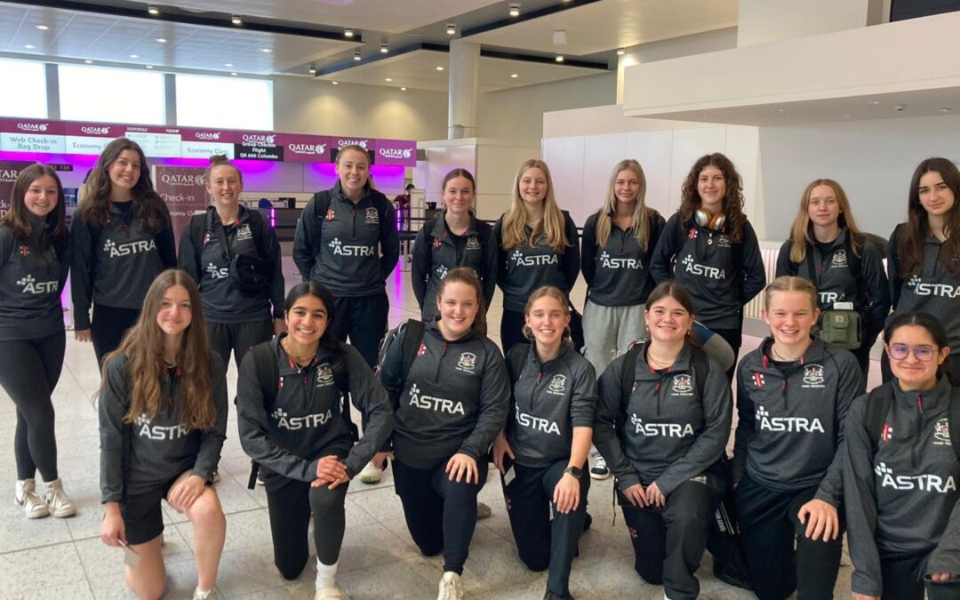 Gloucestershire Girls U18 Squad Shines in 2024 with Astra Security Support