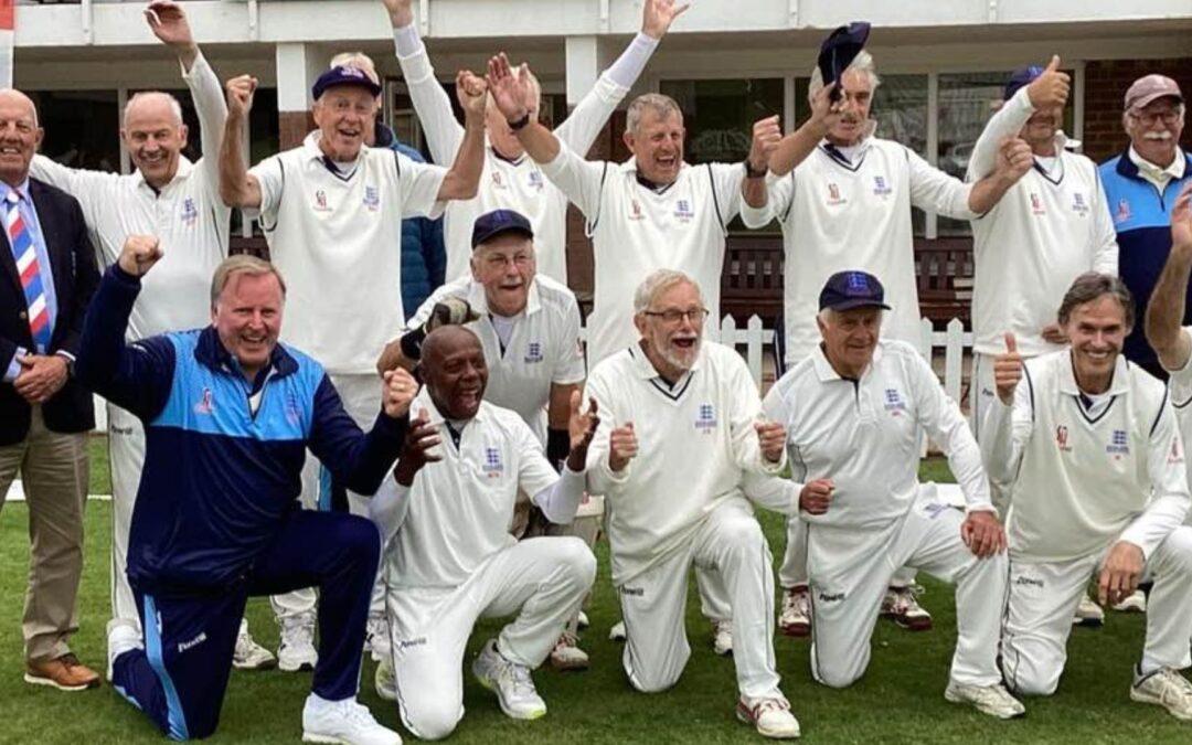 Silver lining for captain Evo and England Over 70s