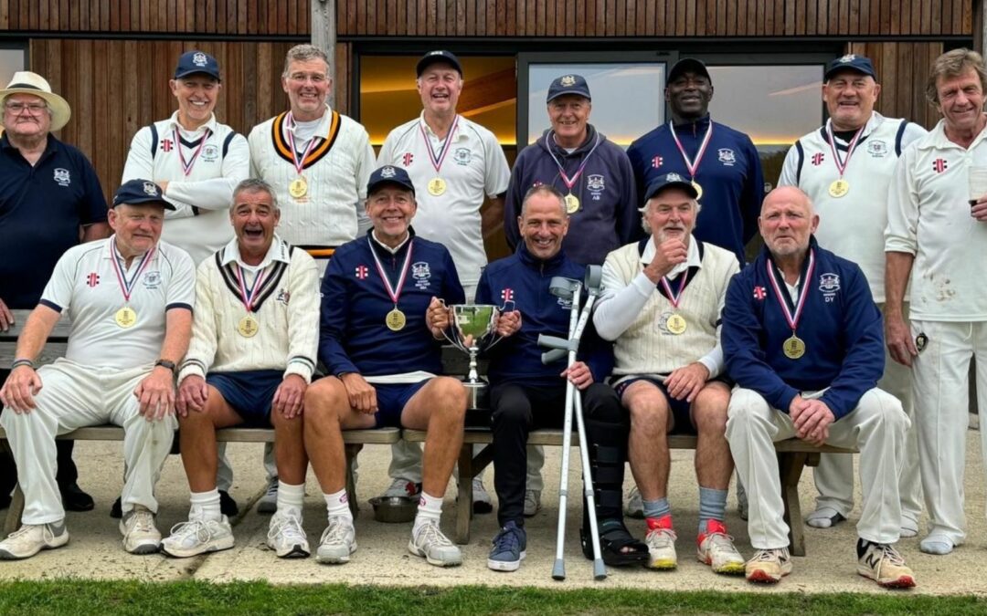 Cotterill’s ton guides Glo’shire Over 60s 2nds to Vase glory