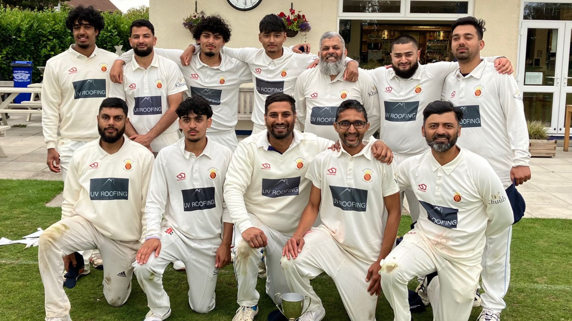 Bristol Pakistanis County Trophy Winning Team Photo