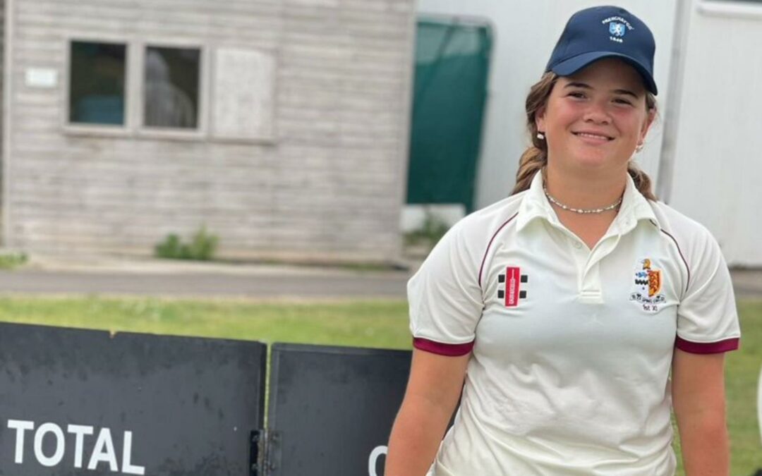 Liv makes history with unbeaten century on debut for Frenchay!