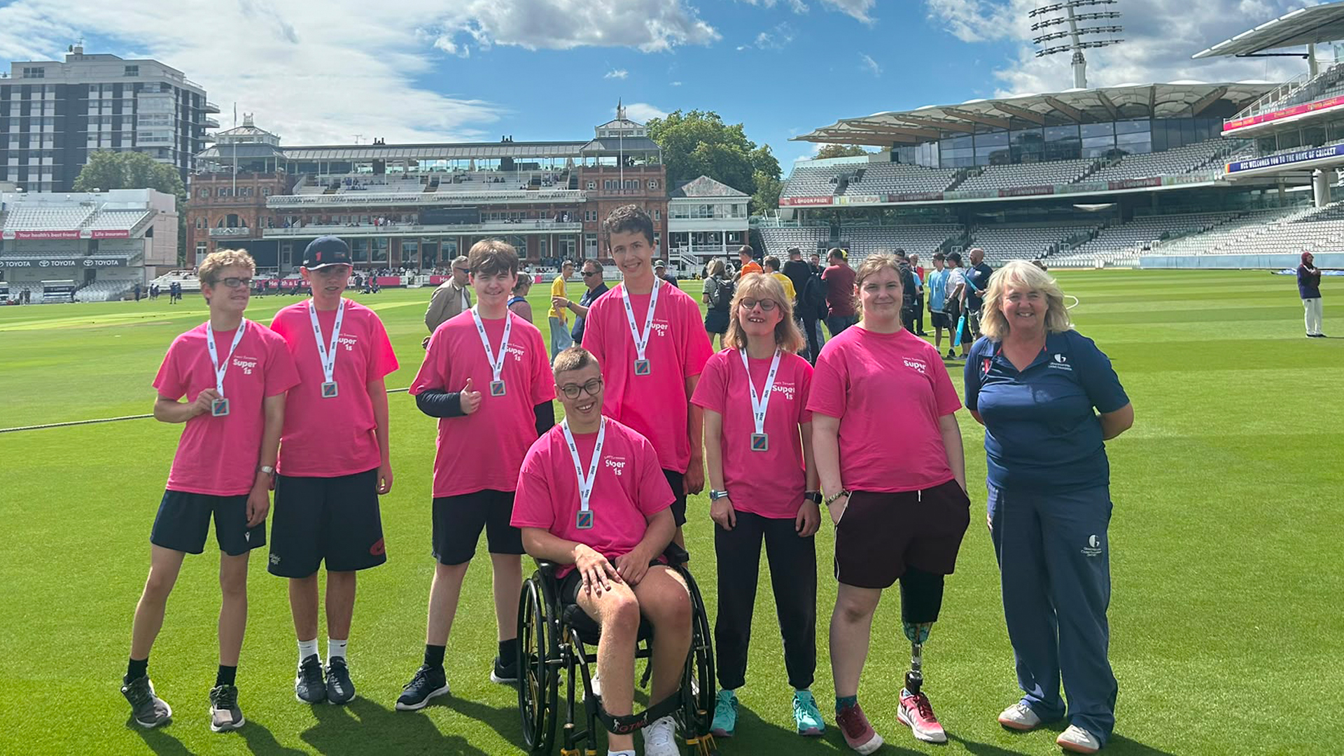 Super1s Cricketers Enjoy Dream Day Out At Lord’s