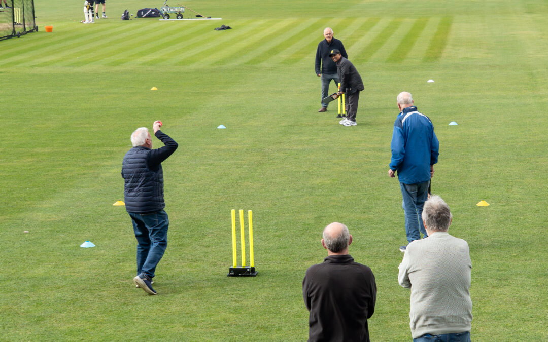 Walkers and Talkers Get A Taste Of Walking Cricket