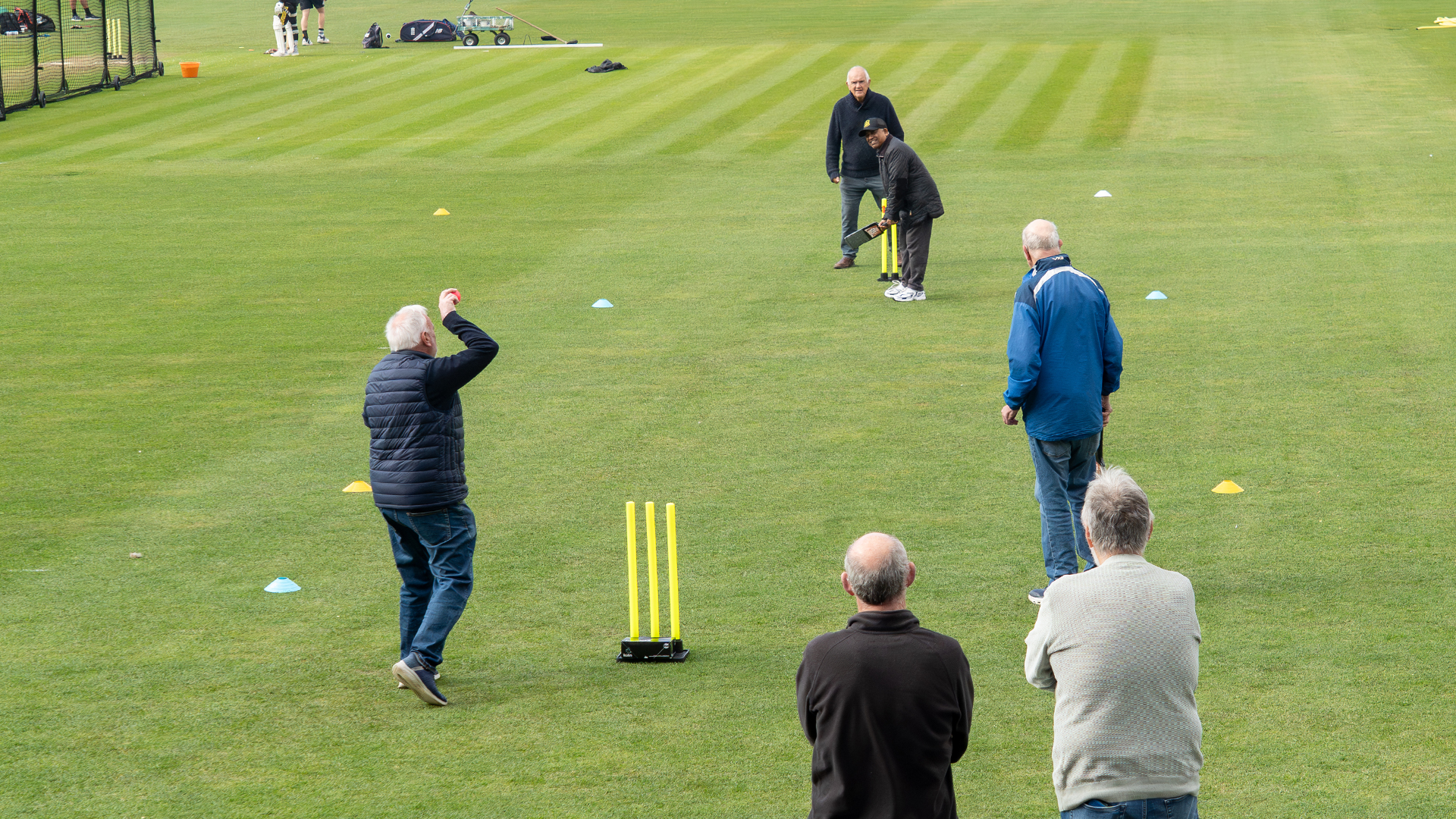 Walkers and Talkers Get A Taste Of Walking Cricket