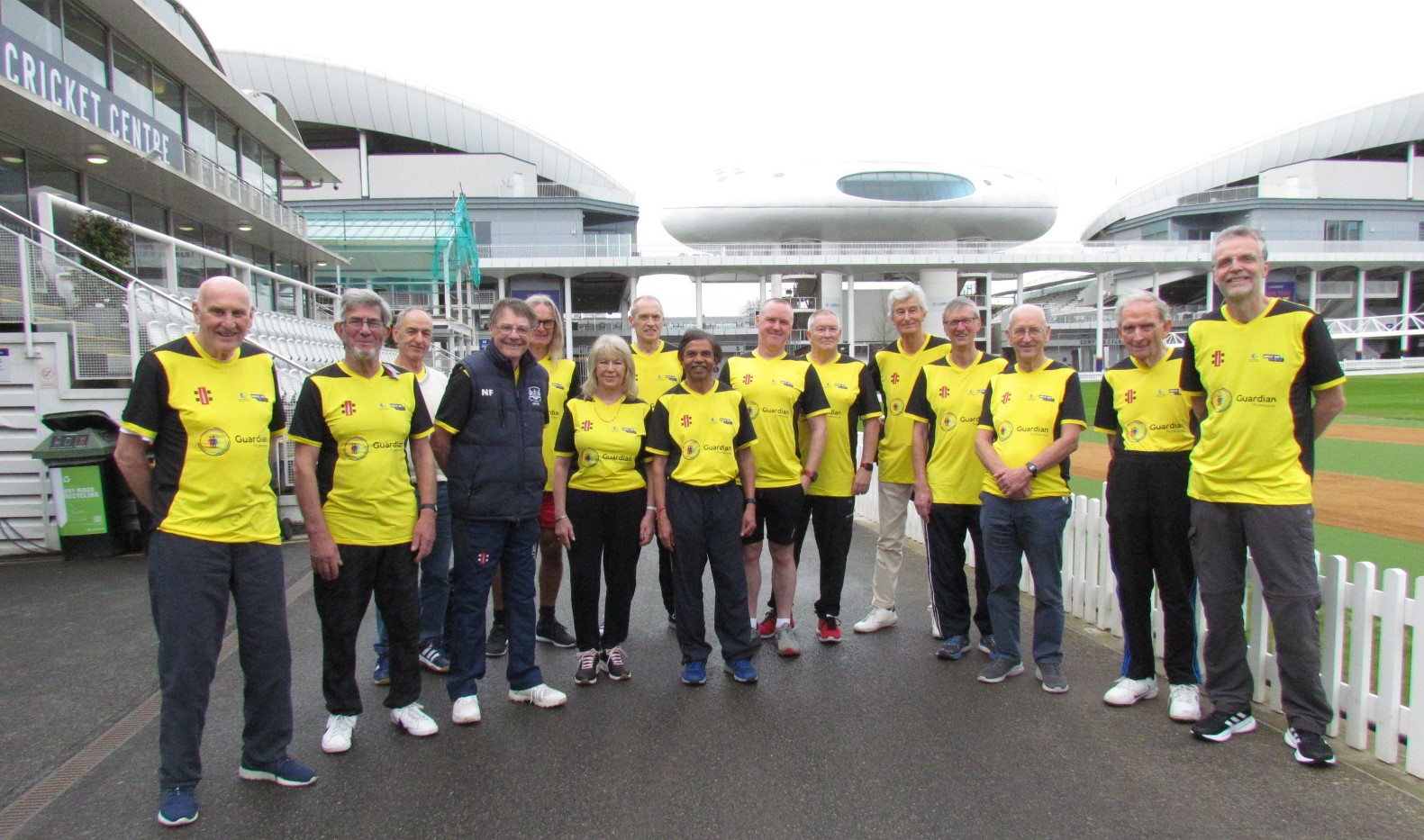 Walking Cricket Team Photo Walking Cricket Team Photo