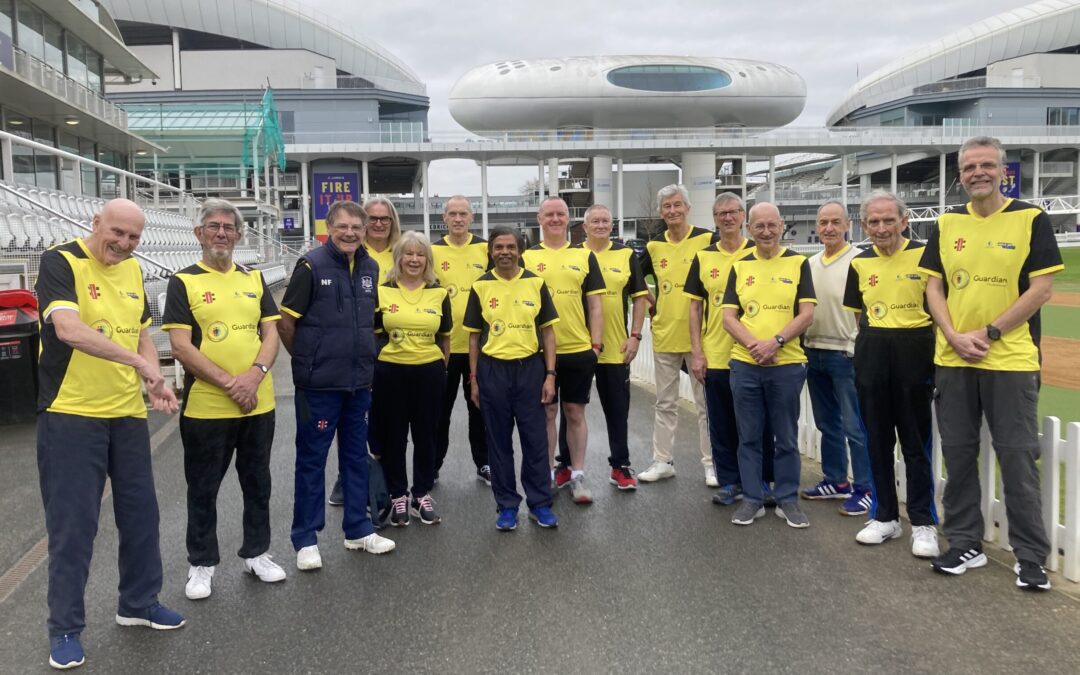 WALKING CRICKETERS REPRESENT GLOUCESTERSHIRE AT LORD’S