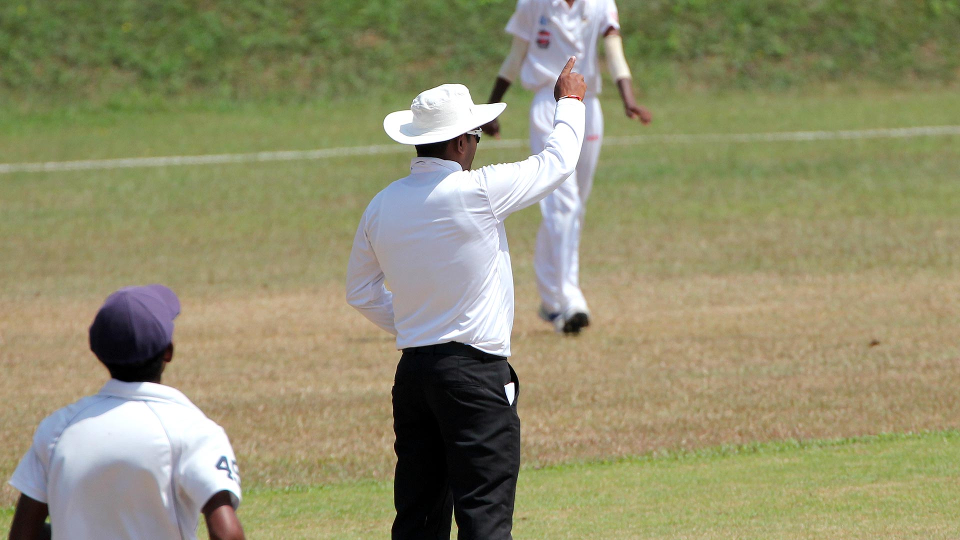 Umpire Giving Player Out